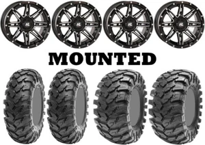 Kit 4 Maxxis MU511/MU521 29x9-14/29x11-14 on High Lifter HL22 Machined HP1K - Picture 1 of 5