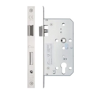 Eclipse Mortice DIN Euro Perfil Faja Bloqueo 90mm Estuche Cuerpo 60mm Backset - Imagen 1 de 3