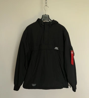 Alpha Industries WP Anorak REP Black Size XL Men's Winter Clothing Casual - Image 1 of 4