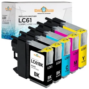Lote LC61 LC-61 para Bother para MFC 5890CN 5895cw 6890CDW/DW 790CW 795CW 990CW - Imagen 1 de 6