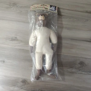 Vintage Just For Keeps Classic Animal Doll Bear 13” Tall Soft Body Limbs Dressup - Picture 1 of 8