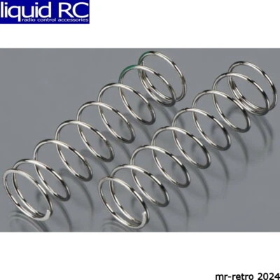 Tekno RC 6091 Shock Spring Set 1.6x8.5T 80mm Green 5.17lb/in - Image 1 of 2