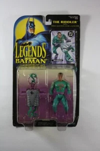 1995 Kenner Batman Legends of Batman The Riddler Action Figure & Firing Launcher - Picture 1 of 2