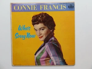 CONNIE FRANCIS ORIG 1958 CANADIAN LP WHO'S SORRY NOW MADE IN CANADA - Picture 1 of 9