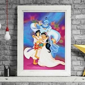 ALADDIN - Disney Poster Picture Print Sizes A5 to A0 **FREE DELIVERY** - Picture 1 of 14