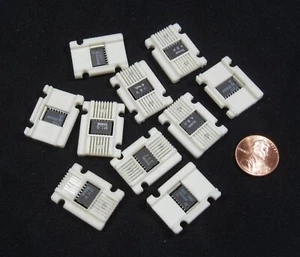 Qty 10: Flat Pack IC Integrated Circuit Rare Types US Stock (Lot 10) Vintage NOS - Picture 1 of 8