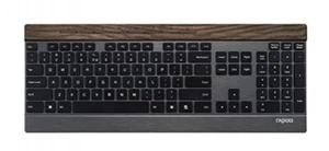 Rapoo E9260 kabellose Ultraflache Multi-Mode Bluetooth Tastatur QWERTZ (DE) - Bild 1 von 1