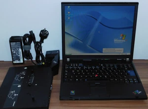 Computadora portátil 14,1" 4:3 IBM Thinkpad T60 T2400 2x 1,83 GHz 250 GB 2 GB Win XP - Imagen 1 de 19