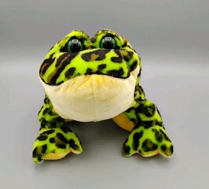 Ganz Webkinz Lil' Kinz Bullfrog Plush Stuffed Animal HS114 NO CODE No Tush Tag - Picture 1 of 7