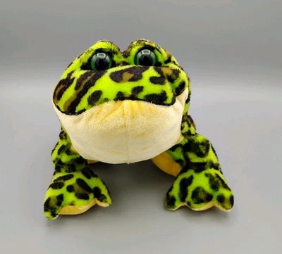 Ganz Webkinz Lil' Kinz Bullfrog Plush Stuffed Animal HS114 NO CODE No Tush Tag - Image 1 of 4