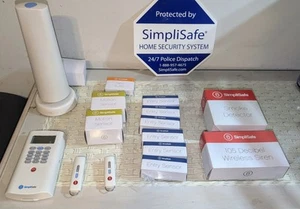 Simply Safe Home Security System 15 Pcs All New Sealed Model SSCS2 - Picture 1 of 7