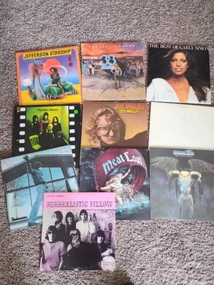 $5 Mixed vinyl LPs - YOU PICK -  New Stuff 12/5 -Eagles, Meatloaf, YES, Cash — 第 1/4 张图片