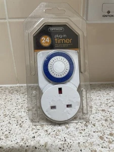 Optimum Plug In Timer 24 Hour Mechanical Segment Timer - Picture 1 of 2