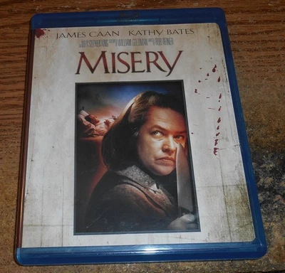 MISERY 1990 BLU-RAY + DVD/JAMES CAAN/KATHY BATES/STEPHEN KING HORROR CLASSIC! Foto 1 de 3