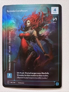 Meraviglie della Prima - Syrenia Coralheart - 381/401 - Foil senza forma - Comune - Foto 1 di 2