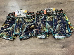 Jurassic World 4 Pairs Athletic Boxer Briefs Size Large (10-12) New - Picture 1 of 4