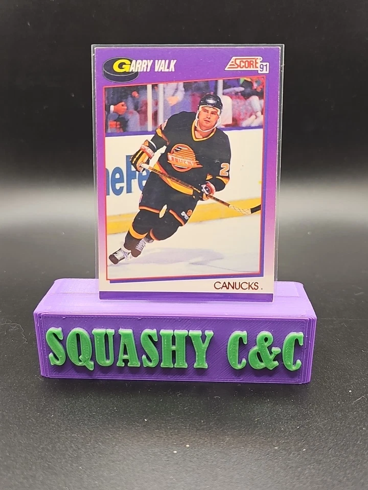 1991-92 Score American - Garry Valk #195 - Image 1 of 2