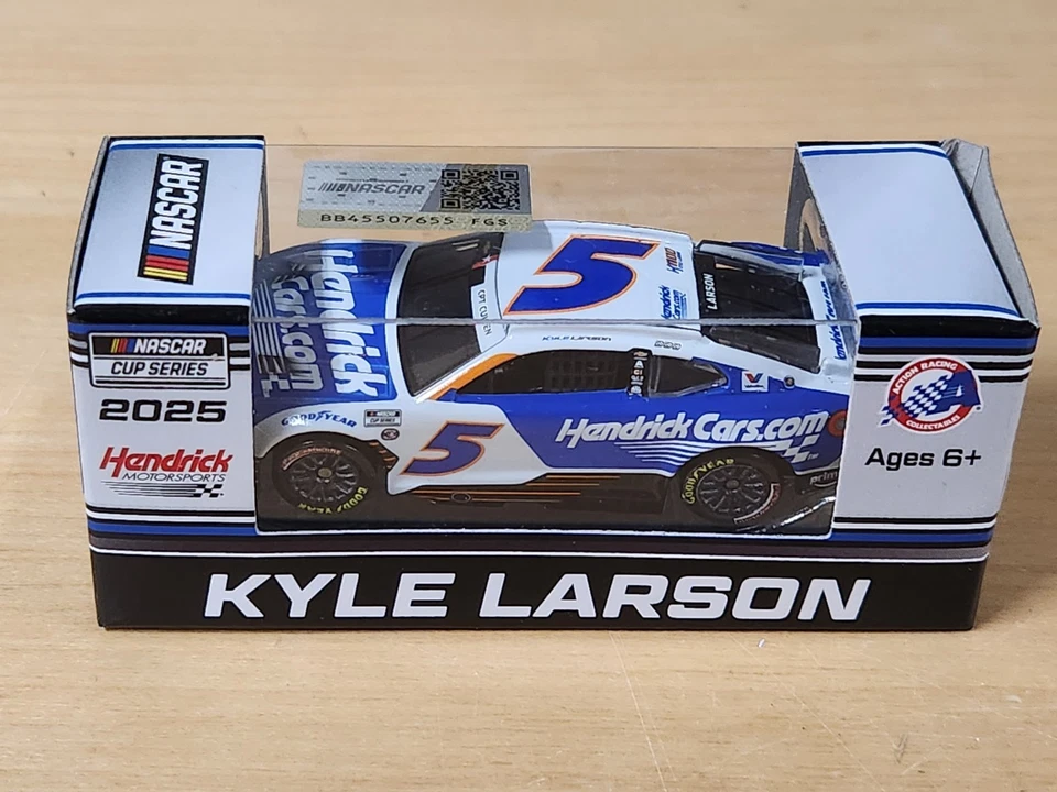 2025 #5 Kyle Larson Hendrickcars.com H1100 Coke 600 Indy 500 1/64 Action NASCAR - Image 1 of 1