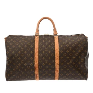 LOUIS VUITTON Monogram Keepall Bandouliere 55 Braun M41414 800000141749000 - Bild 1 von 10