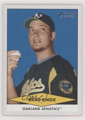 2007 Bowman Heritage Prospects Brad Knox #BHP32 - Image 1 of 2