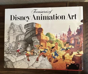 Treasures of Disney Animation Art (1982 1st Edition) HC w/ Dust Jacket Vintage - Picture 1 of 19