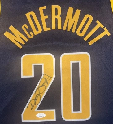 Doug McDermott Signed Autographed Indiana Pacers Nike Jersey JSA COA - Image 1 of 4