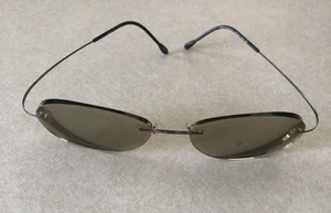 Silhouette Titan 8067 65 6112 Silber Schwarz Brille Randlos Nur Gestell Titan - Bild 1 von 6