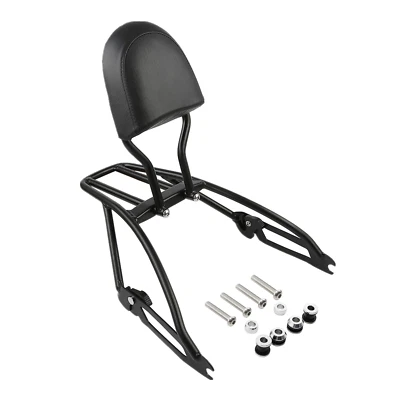 Luggage Rack Backrest & Docking Hardware Kit Fit For Harley Street 500 750 15-20 - Image 1 of 4