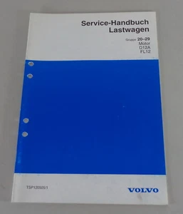 Manual De Taller Volvo Camión FL12 Con Motor D12A De 1995 - Imagen 1 de 1