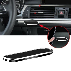 Strip Magnetic Car Cell Phone Holder Stand For iPhone Magnet Mount Accessories - Picture 1 of 10