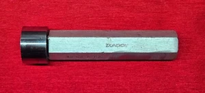 Vintage Dundick Smooth NO GO Pin Gage 1.156" Hex-Removable Pin - Made In USA - Picture 1 of 4