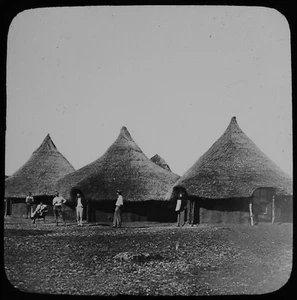 BULUWAYO CECIL RHODES FARM C1900 PHOTO Magic Lantern Slide BOER WAR SOUTH AFRICA - Picture 1 of 3