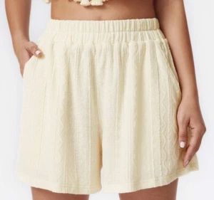 Women’s Loose Beachy Flowy Shorts Size Medium ShopCider - Picture 1 of 4