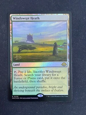 Windswept Heath (FOIL) - Modern Horizons 3 (Magic/MTG) - Image 1 of 2