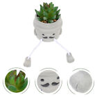 Artificial Succulent Shelf Sitters with Dangling Legs