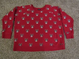 TORRID BOSTIN TERRIER FRENCHIE HUND ENTZÜCKEND URLAUB RENTIER GEWEIH SWEATSHIRT 1 - Bild 1 von 6