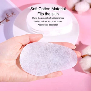 400pcs Disposable Pure Cotton Eye Mask Paper For DIY Eye Care Supplies - Picture 1 of 24