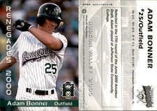Adam Bonner 2000 Grandstand Hudson Valley Renegades #NNO Card *AutographDen*