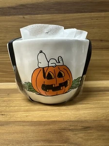 Juego de tazas medidoras de Halloween Rae Dunn Peanuts Snoopy Skull difícil de encontrar - NUEVO - Imagen 1 de 3