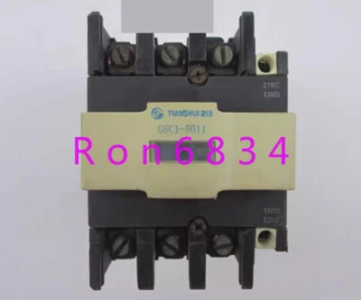 1pc used GSC1(CJX4-d)-5011 AC contactor 380V - Image 1 of 2