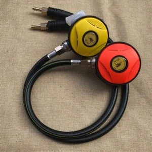 Professional Dive Gear 2nd Stage Regulator Dive Octopus Hookah Hose Kit - Picture 1 of 48