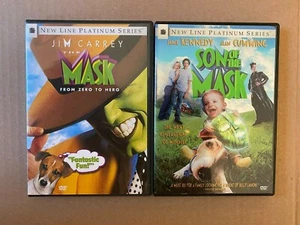 The Mask/Son of the Mask DVDs! Jim Carrey, Cameron Diaz Jamie Kennedy The Grinch - Picture 1 of 2