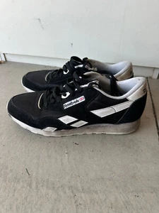Reebok Classic Nylon "schwarz weiß" 2018 Größe 12 - wenige Male getragen SOFORTVERSAND! - Bild 1 von 6