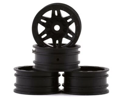 Axial SCX24 1.0" Rockster Wheels (Black) (4) [AXI40002] - Image 1 of 3