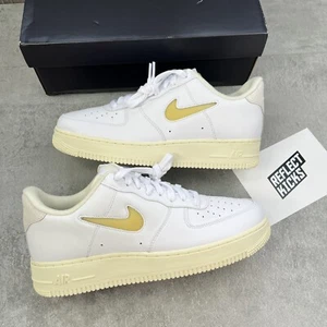 DS 2022 NIKE AIR FORCE 1 LOW 07 JEWEL PALE VANILLA UK8 EU42.5 BNIB RETRO VINTAGE - Picture 1 of 4