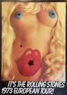 Rolling Stones original poster - 1973 European vintage concert promo by Pasche