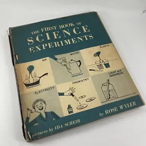 Das erste Buch der wissenschaftlichen Experimente von Rose Wyler 1952 Hardcover 16. Auflage - Bild 1 von 9