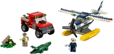 LEGO CITY 60070 Water Plane Chase 2 Minifigures 263 Pieces No Box Pre-Owned - Image 1 of 4
