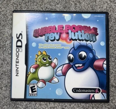Bubble Bobble Revolution (Nintendo DS, 2006) Complete W/ Manual (D2) - Image 1 of 4