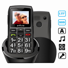 Dual 4G Big Button SOS Elderly Telephone Unlocked Mobile Phone Artfone C1+